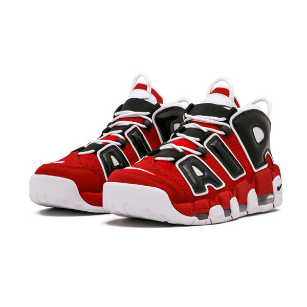 Кроссовки Nike Air More Uptempo Bulls «Red-White-Black»