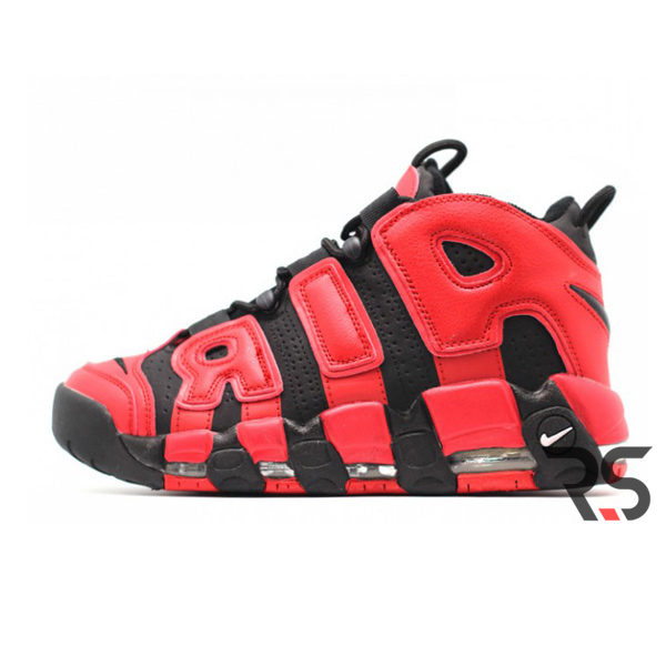 Кроссовки Nike Air More Uptempo «Black/Red»