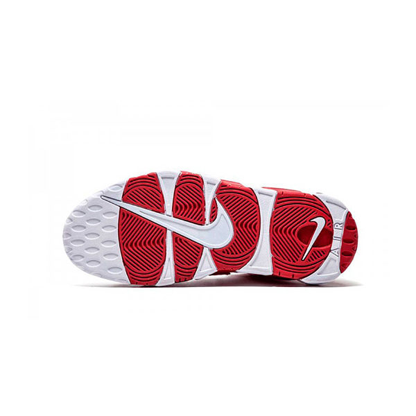 Кроссовки Nike Air More Uptempo «White/Red»
