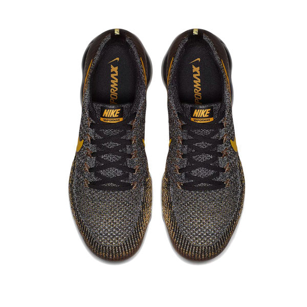 Кроссовки Nike Air Vapormax «Black/Mineral Gold-Dark Grey»