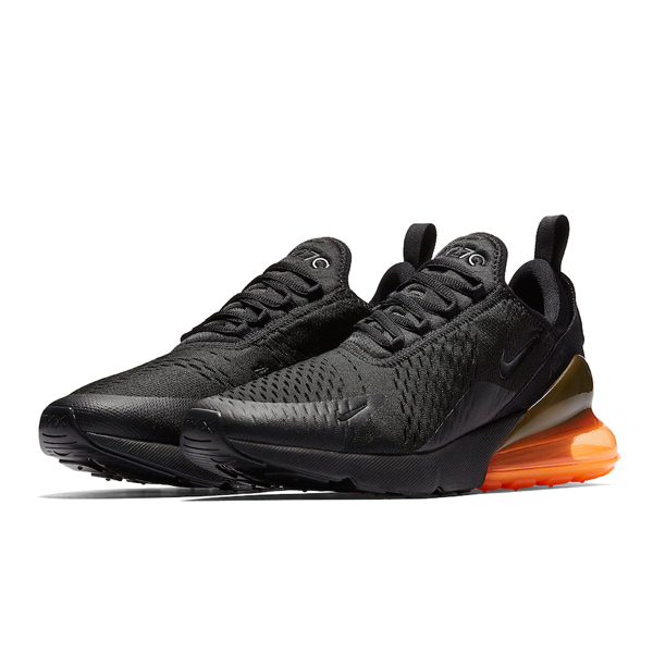 Кроссовки Nike Air Max 270 «Black/Orange»