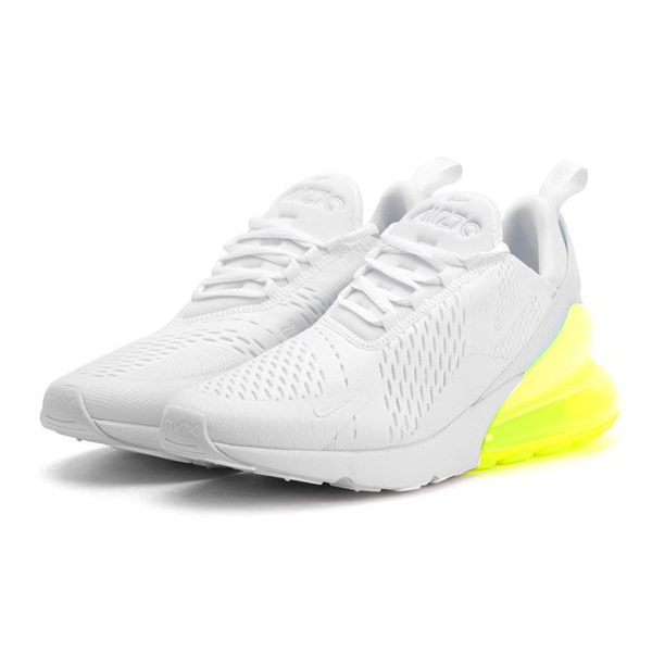 Кроссовки Nike Air Max 270 «White/Yellow»