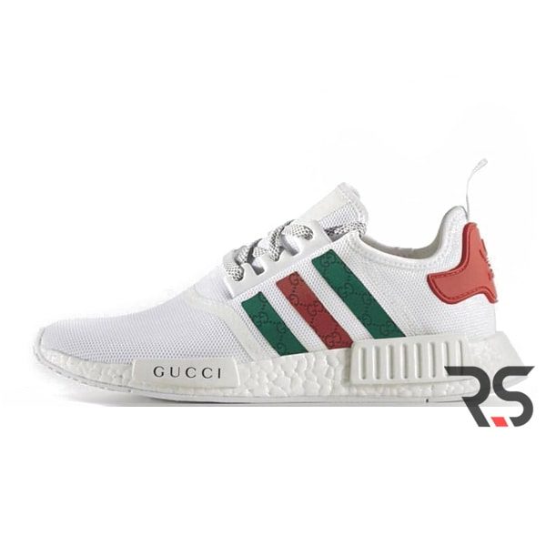 Мужские кроссовки Adidas NMD x GC Mesh «White»