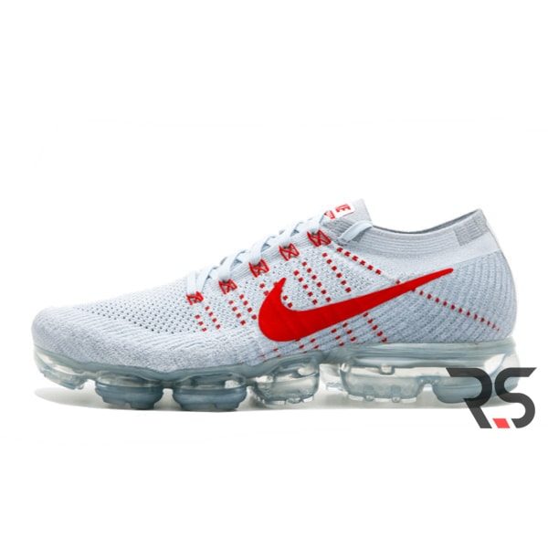 Кроссовки Nike Air VaporMax «White/Red»