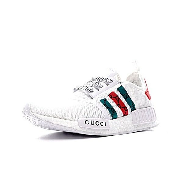 Мужские кроссовки Adidas NMD x GC Mesh «White»