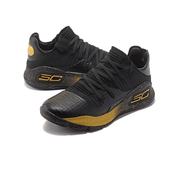 Кроссовки Under Armour Curry 4 Low «Black/Gold»