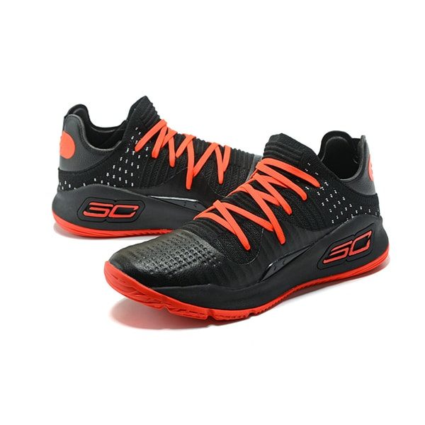 Кроссовки Under Armour Curry 4 Low “Black/red”