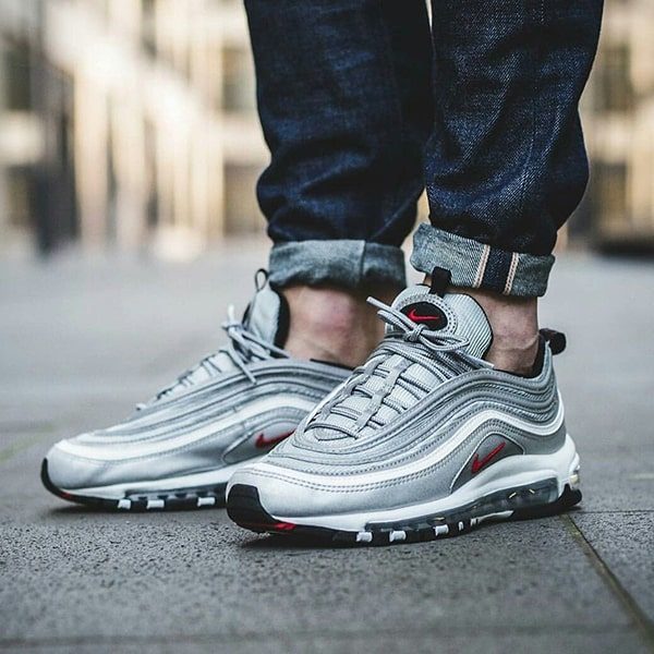 Осенние кроссовки Nike Air Max 97 «Silver Bullet»