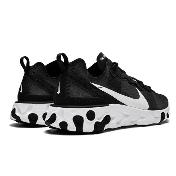 Кроссовки Nike React Element 55 «Black/White»