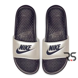 Тапочки Nike Benassi JDI «White/Blue»