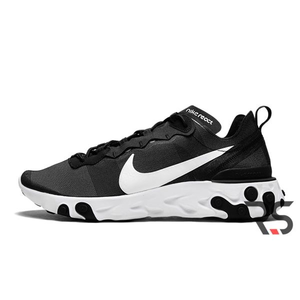 Кроссовки Nike React Element 55 «Black/White»