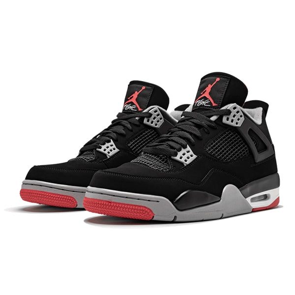 Осенние кроссовки Nike Air Jordan 4 Retro «Bred»