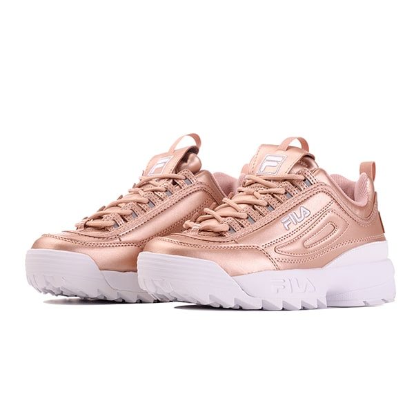 Женские кроссовки Fila Disruptor 2 «Metallic Rose»