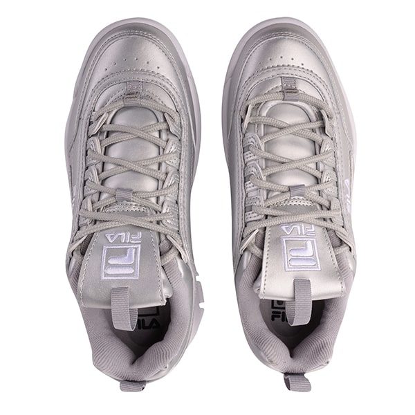 Женские кроссовки Fila Disruptor 2 «Metallic Silver»