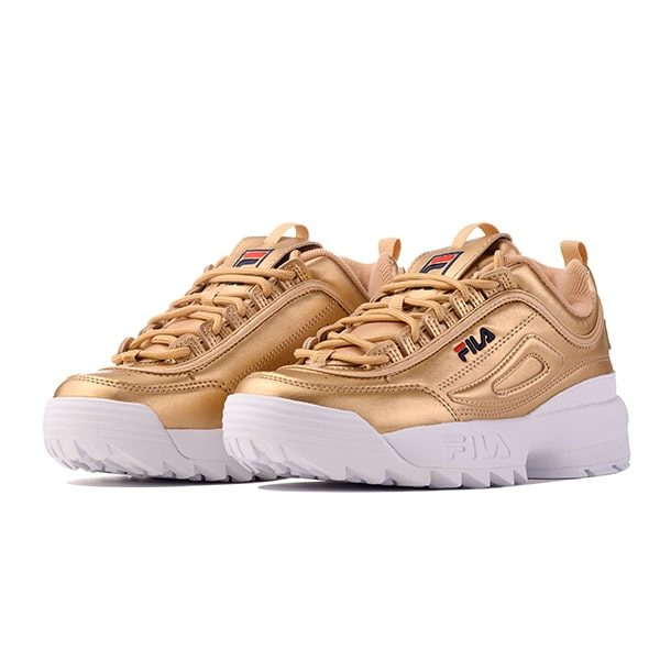 Женские кроссовки Fila Disruptor 2 «Gold»