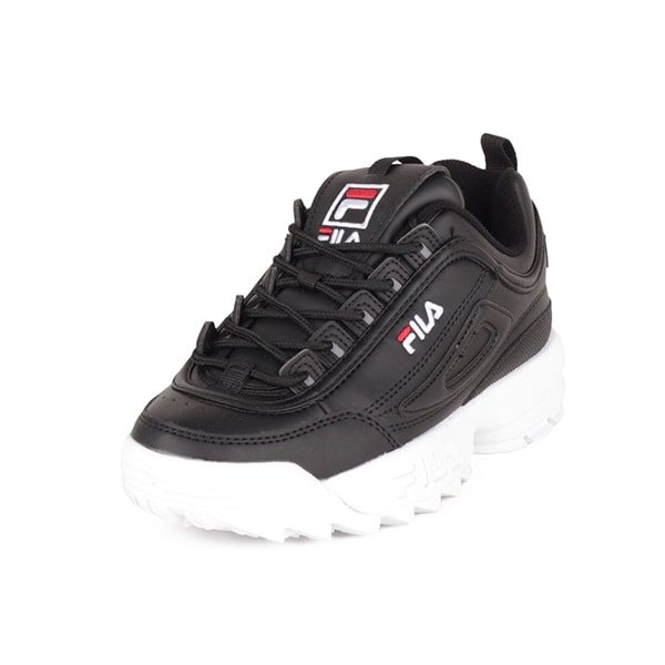 Женские кроссовки Fila Disruptor 2 «Black/White»