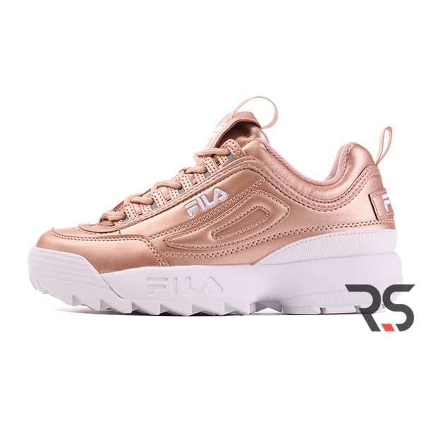 Женские кроссовки Fila Disruptor 2 «Metallic Rose»