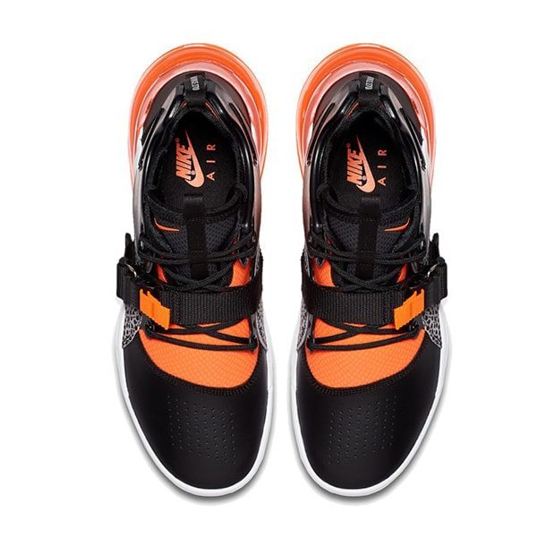 Кроссовки Nike Air Force 270 «Black/Orange»